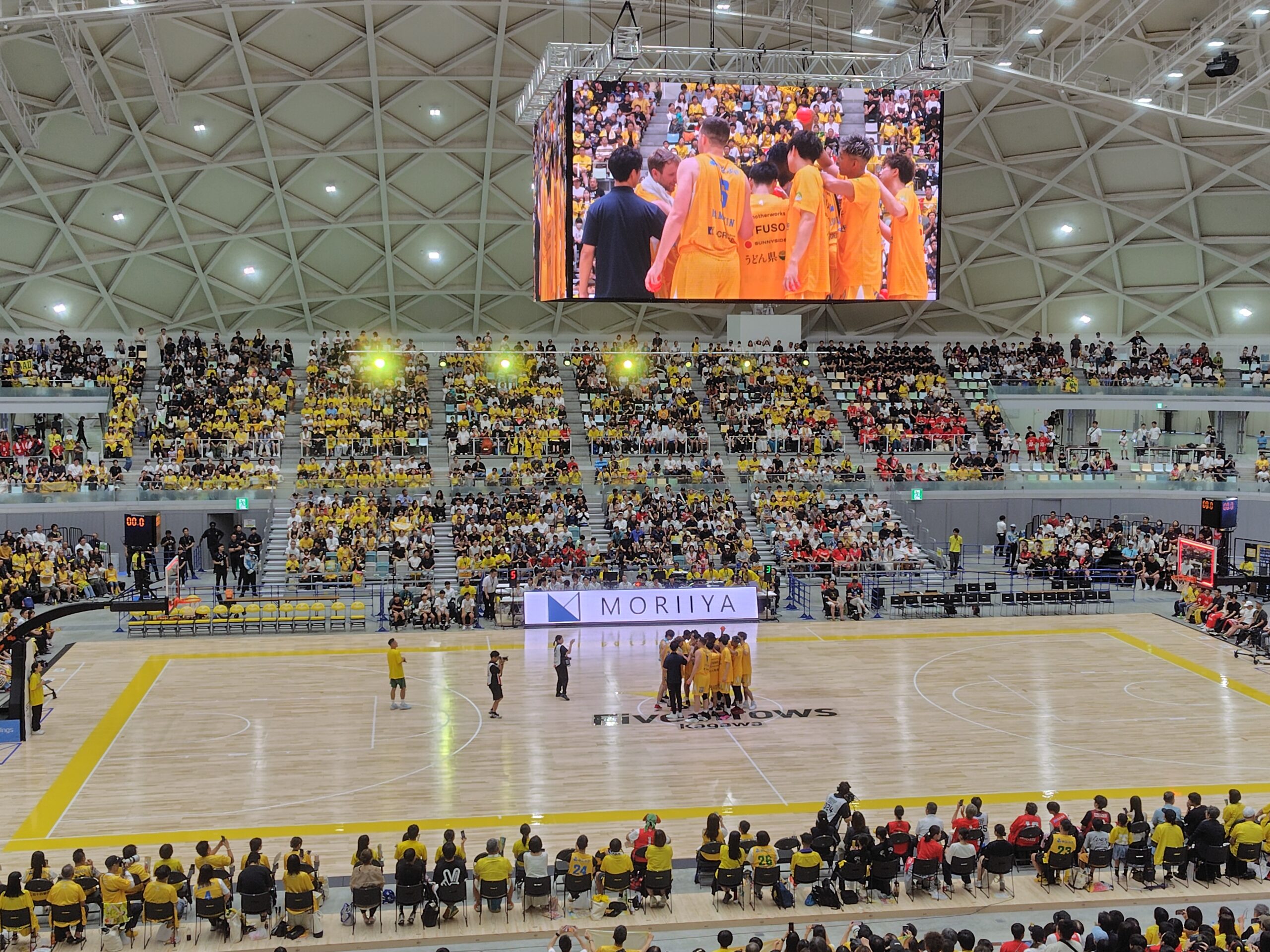 香川ファイブアローズVS千葉ジェッツふなばし プレシーズンマッチ観戦記!夢の終わりと始まり