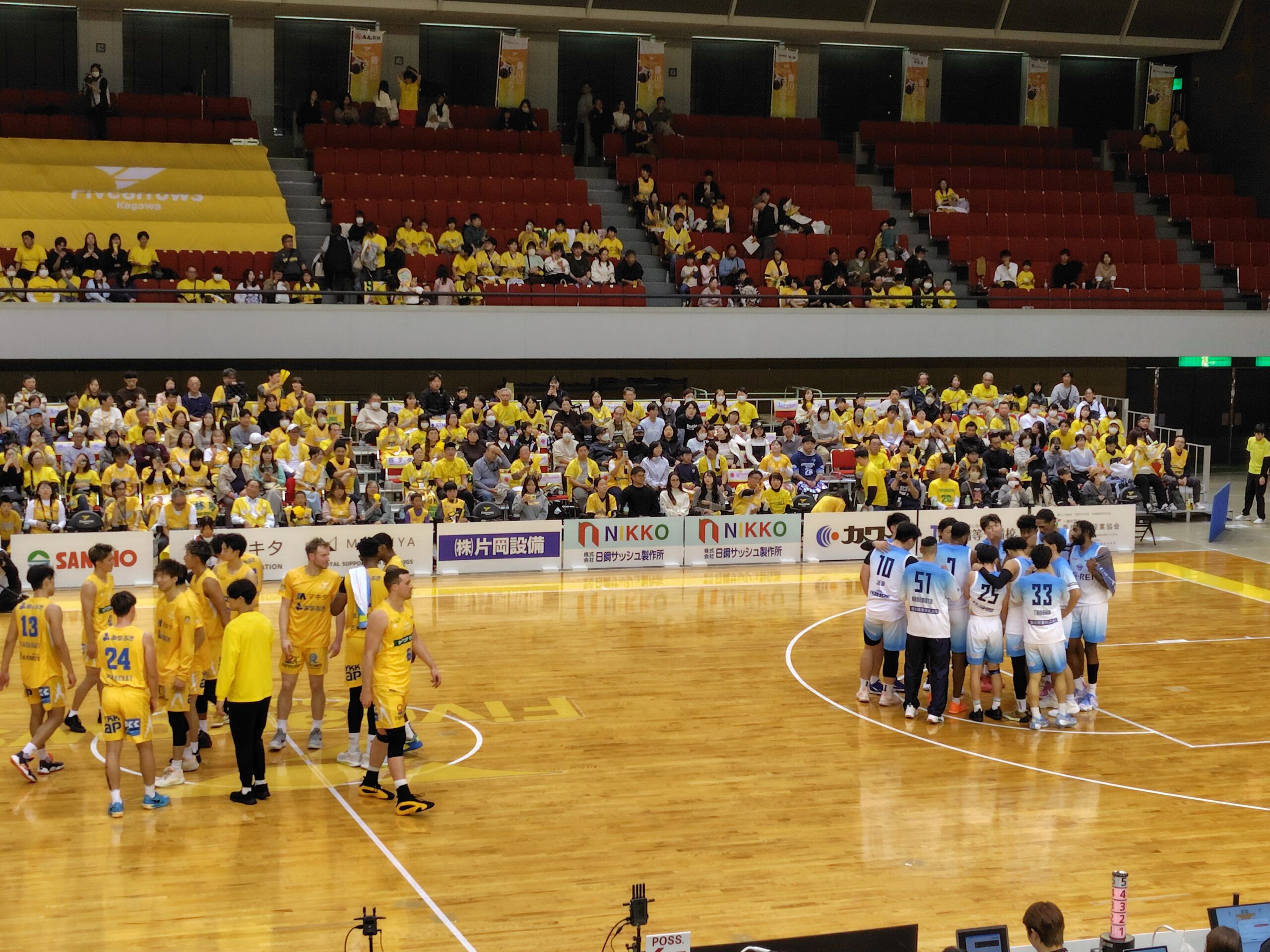 香川ファイブアローズVSアースフレンズ東京Z GAME2観戦記　2025-2026レギュラーシーズン第8節