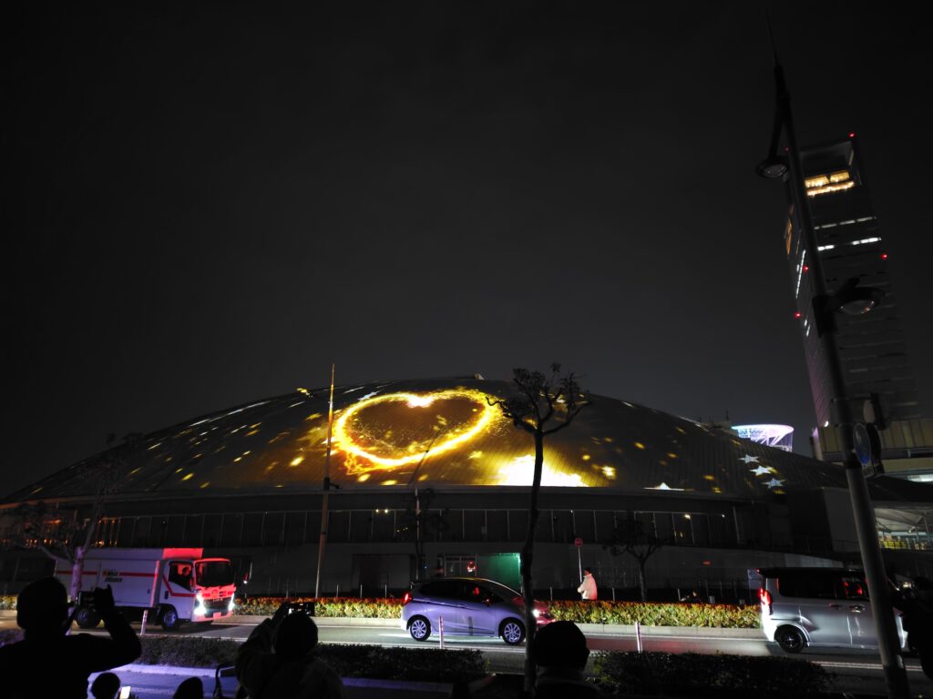 【バレンタイン】プロジェクションマッピングを見に行こう！【あなぶきアリーナ香川】