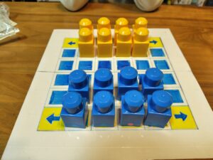 【ボードゲーム】ガイスターを自作して楽しむ【育児】